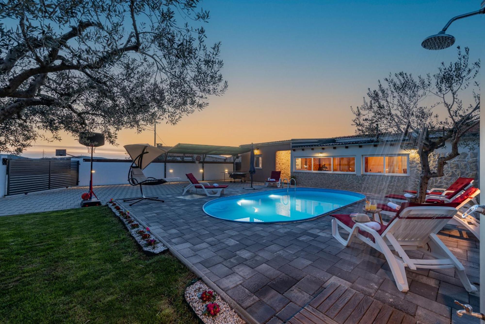 Villa Luma Zadarvillas Gorica  Eksteriør bilde
